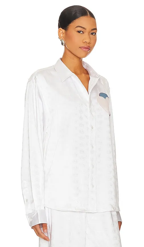 Boys Lie Bridezilla Top in White