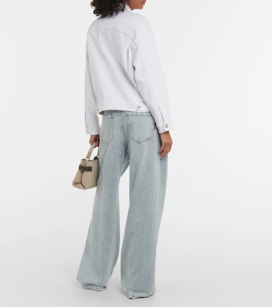 Brunello Cucinelli Cotton-blend denim jacket