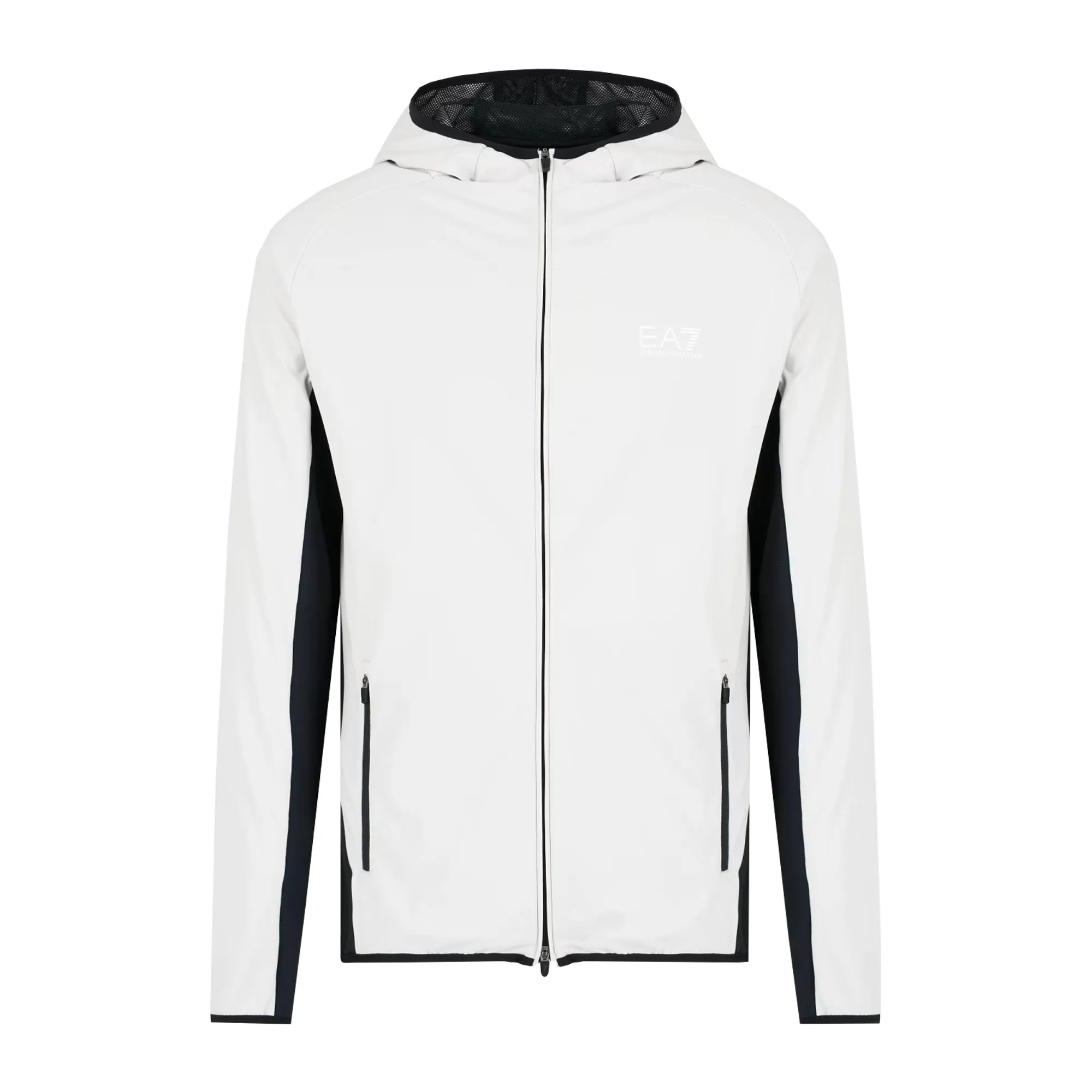 EA7 Emporio Armani VIGOR7 Dynamic Hooded Sweatshirt Grey