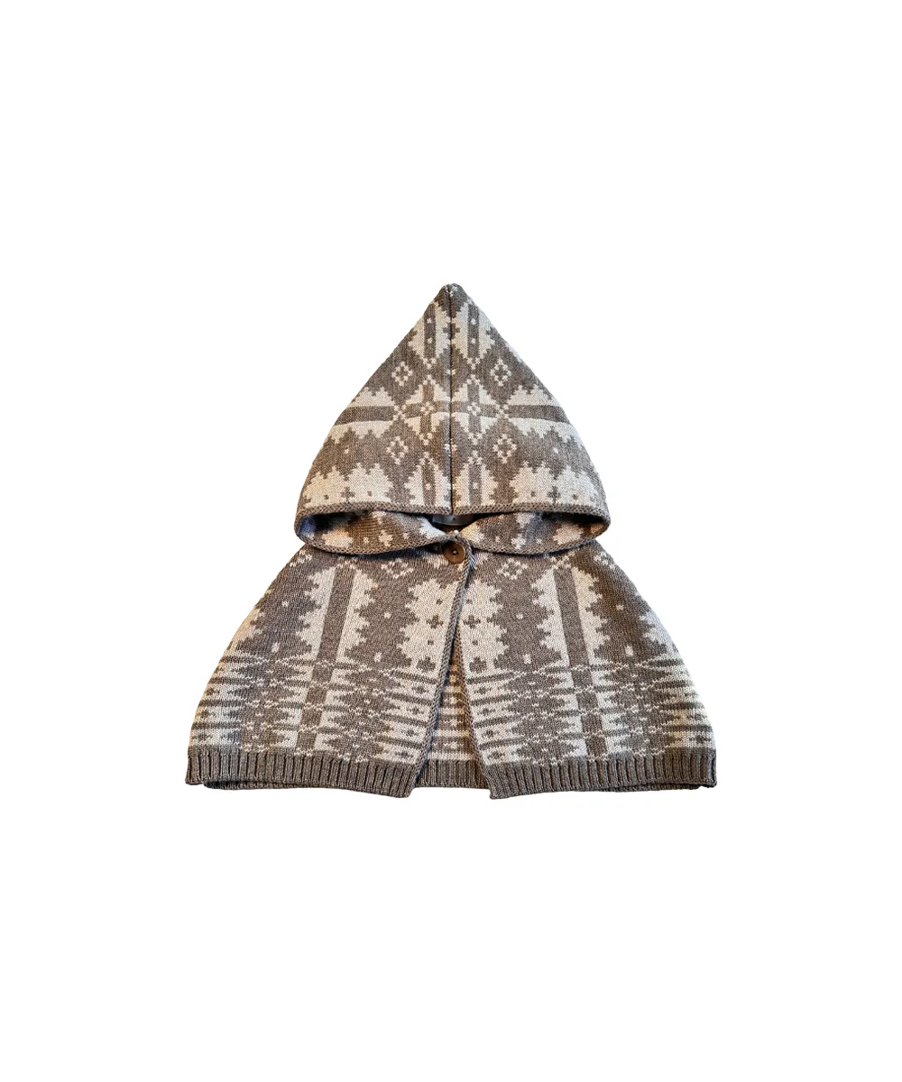 Eryri Cape - Morel / Wheat