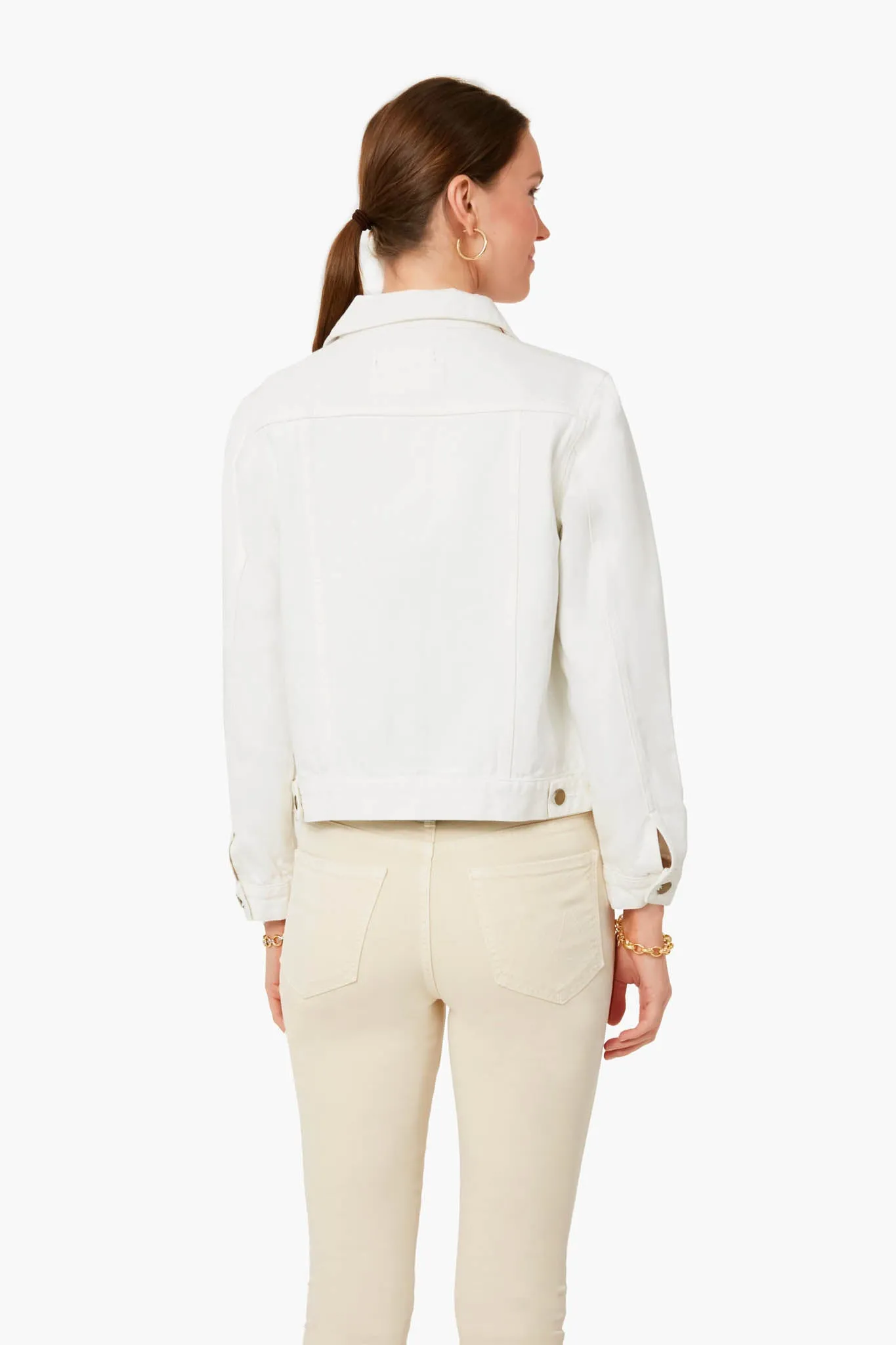 Exclusive White Denim Jacket
