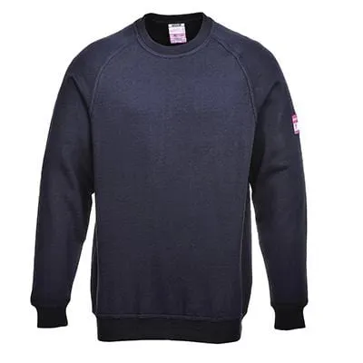 Flame Resistant Anti-Static Long Sleeve Sweatshirt - All Sizes