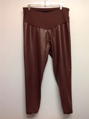 Gap Size Large Cognac Maternity Leggings