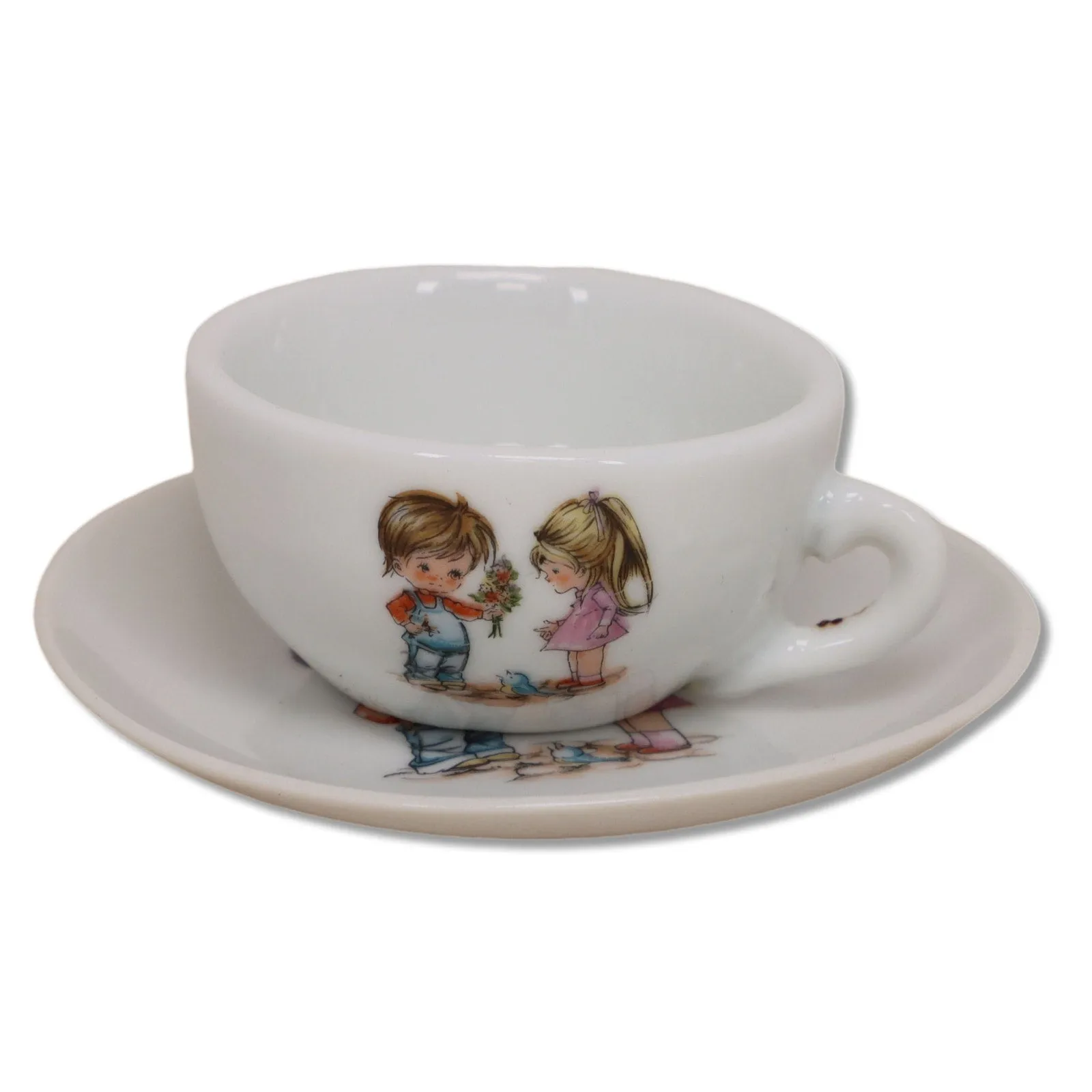 Japanese 18pc Mini Childrens Doll Porcelain Tea Set Vintage 1950's