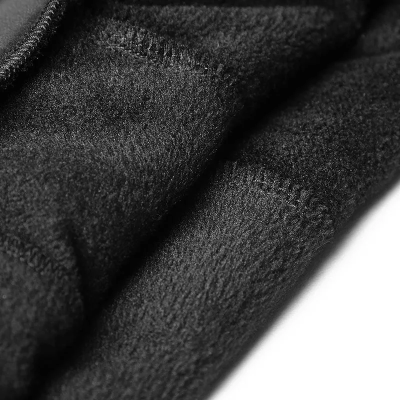 K-294 Thickened  Minimalist Leather Gothic Pants Leggings With Tie Rope