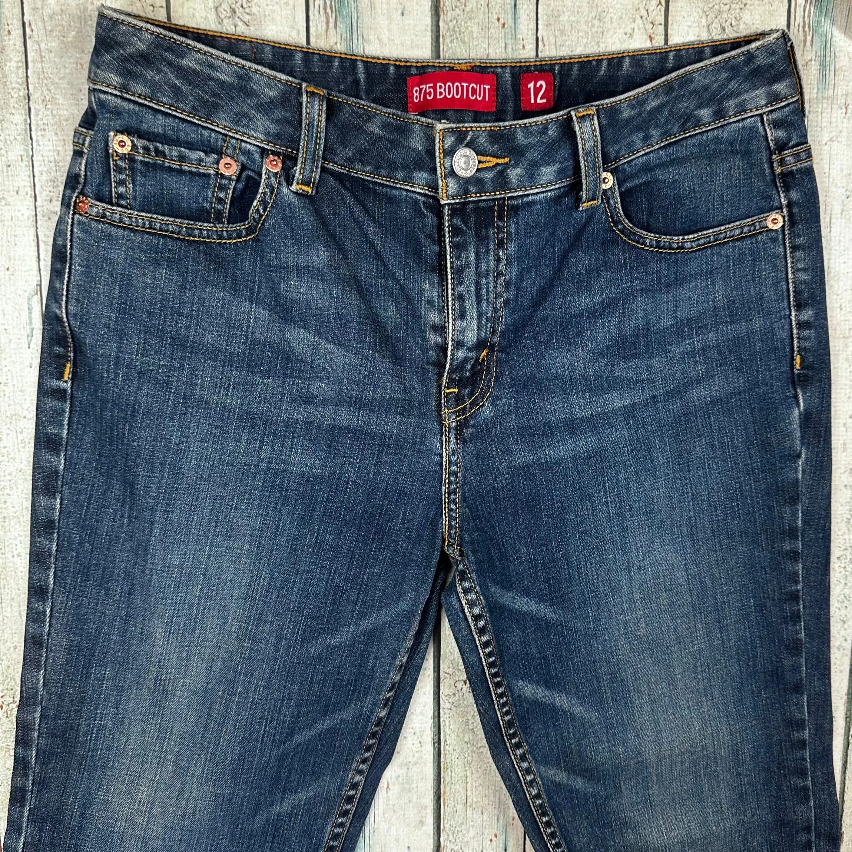 Levis 875  Y2K Bootcut Stretch Jeans- Size 12