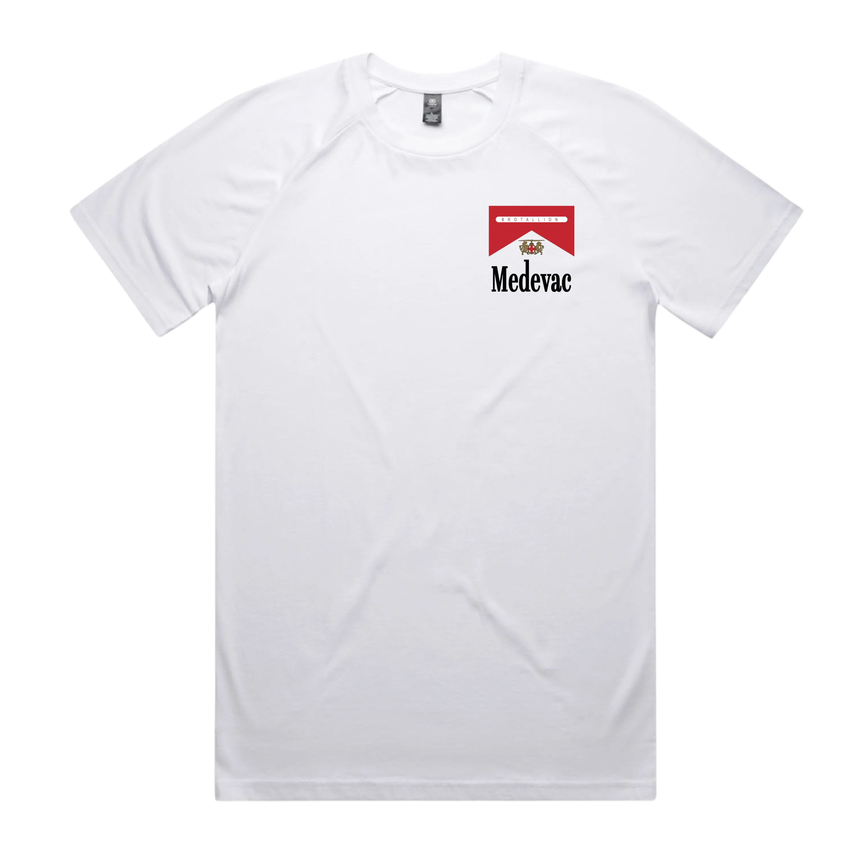 MEDEVAC Red's Raglan Tee