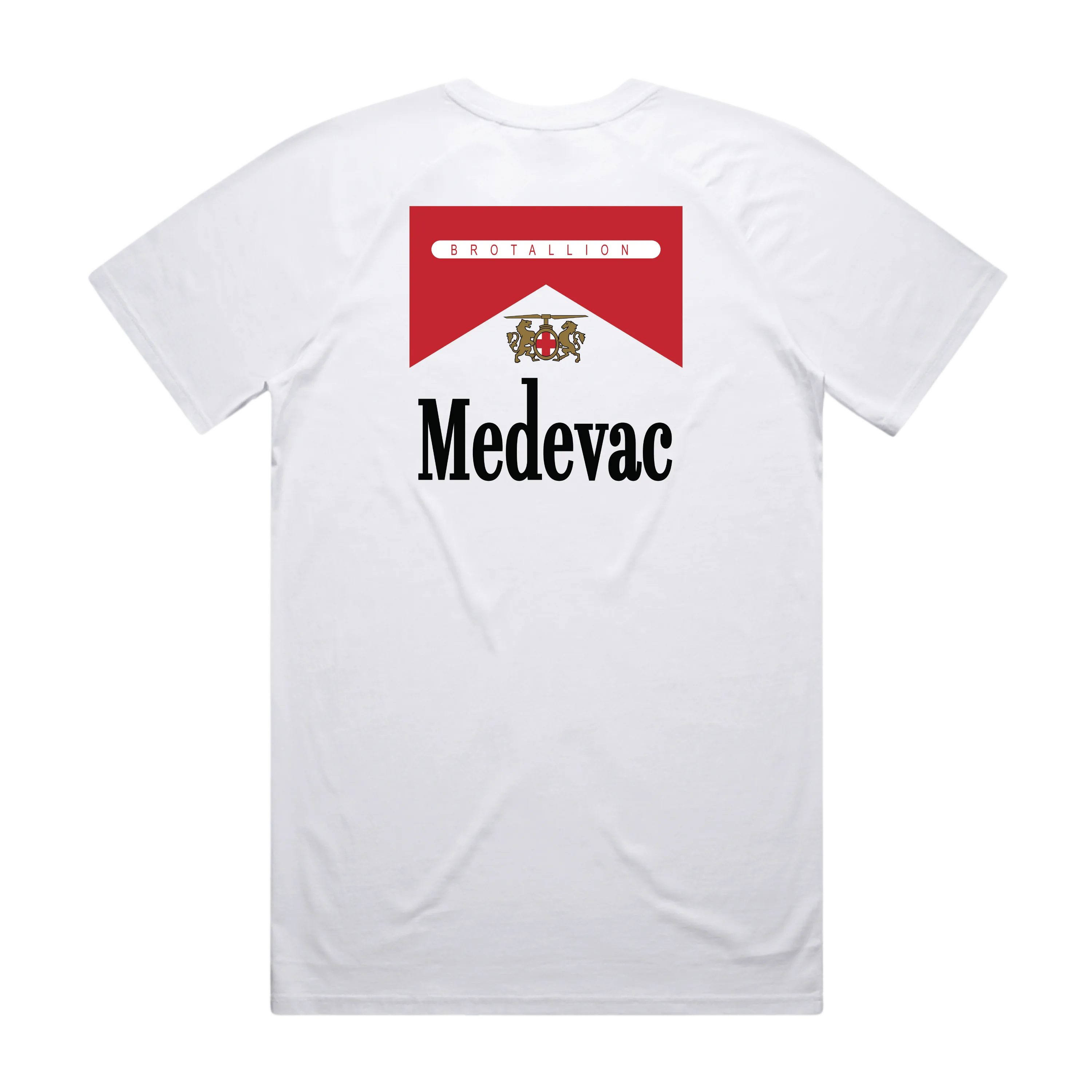 MEDEVAC Red's Raglan Tee