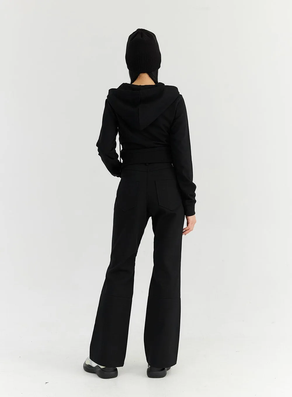 Pintuck Bootcut Pants CN306