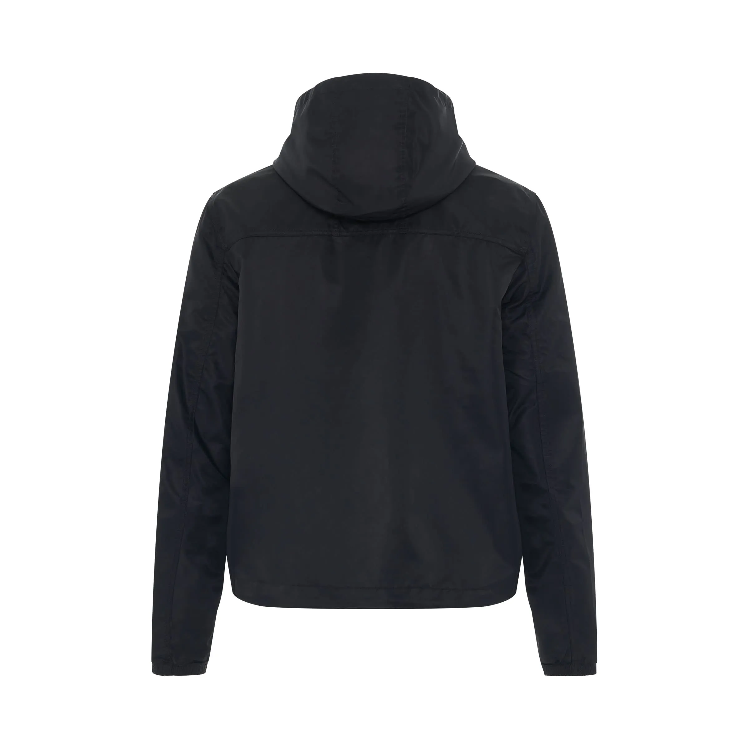 Rollercoaster Windbreaker Jacket in Black