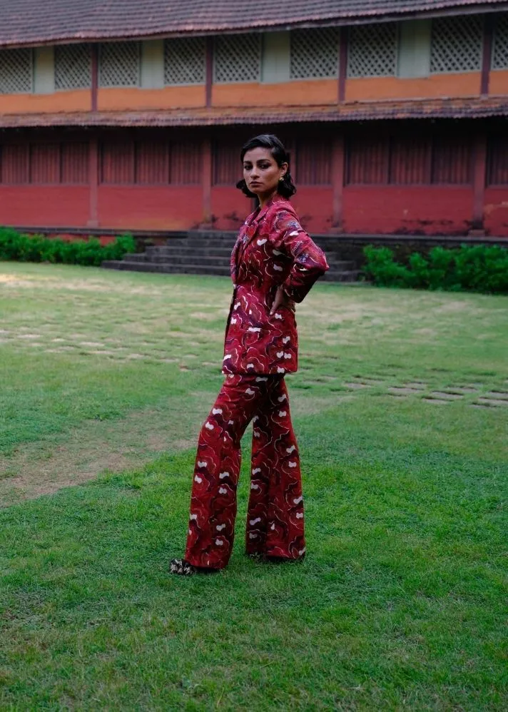 Salima Silk Trousers