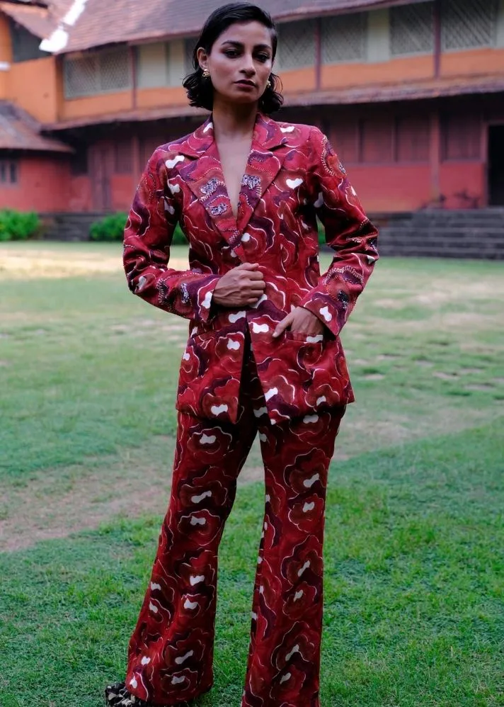 Salima Silk Trousers