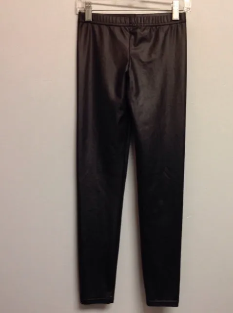 So Nikki Size 14 Black Nylon Blend Big Girls Leggings