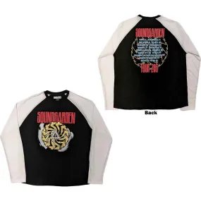 Soundgarden "2017 Tour" Raglan Baseball T shirt