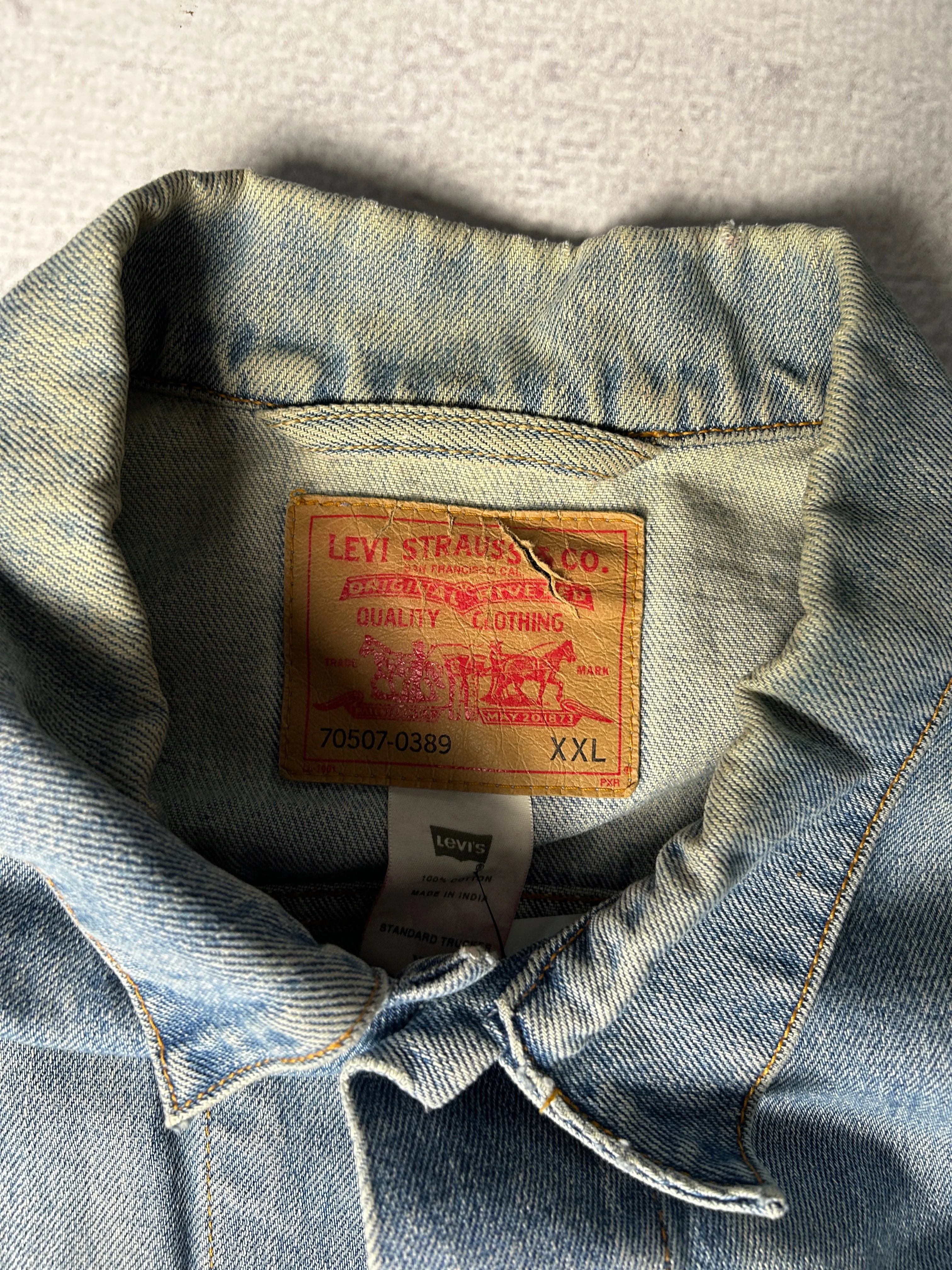 Vintage Levis Denim Jacket - Men's 2XL