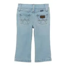 Wrangler Baby Boy's Beach Light Wash Denim Western Jean 112365679