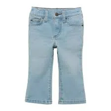 Wrangler Baby Boy's Beach Light Wash Denim Western Jean 112365679