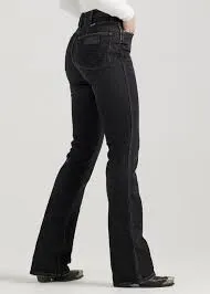 WRANGLER RETRO BAILEY HIGH RISE BOOT CUT (BLACK)